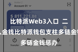 比特派Web3入口 二、导入金钱比特派钱包支柱多链金钱惩办
