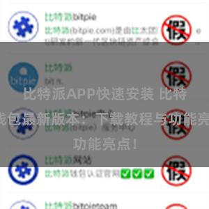 比特派APP快速安装 比特派钱包最新版本：下载教程与功能亮点