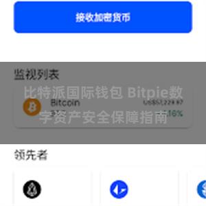 比特派国际钱包 Bitpie数字资产安全保障指南