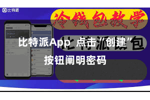 比特派App  点击“创建”按钮阐明密码